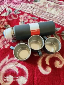 Set Termo y Pocillos de Acero Inoxidable 500ml photo review